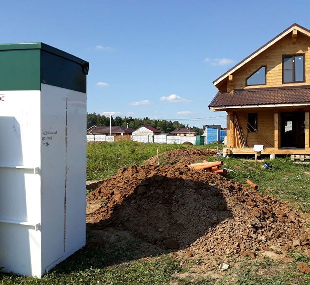 Автономная канализация под ключ в Домодедовском районе за один день с гарантией качества